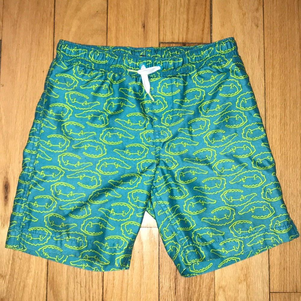 3/$15💥 Lands’ End Alligator Swim Trunks
